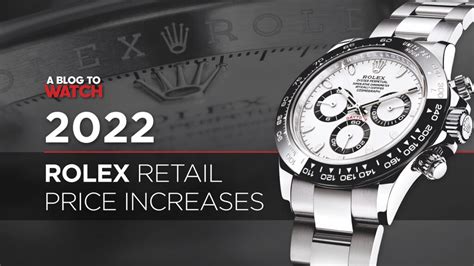 prediction rolex 2022|2022 Rolex price increase.